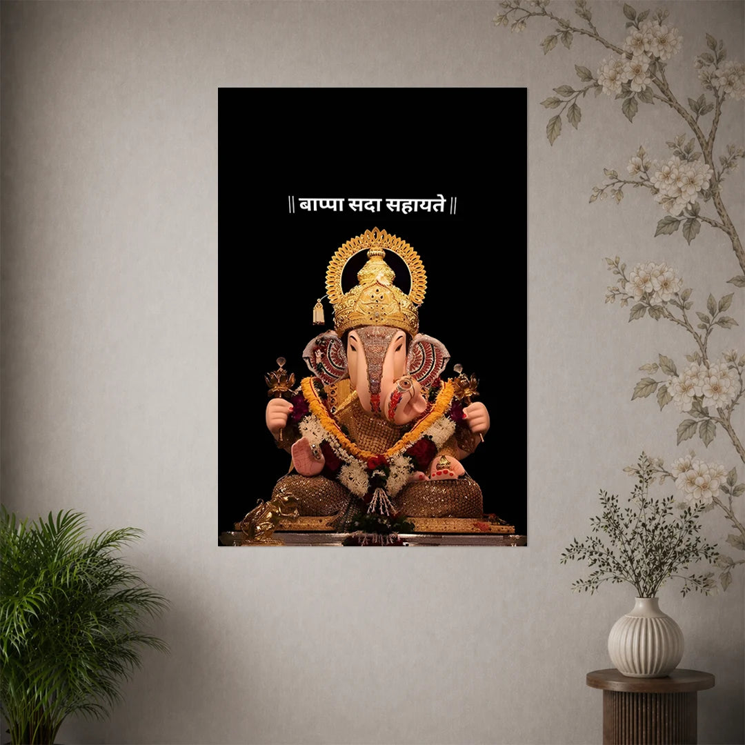 LORD GANESHA POSTER - 5 | DEVOTIONAL POSTERS BLUMUN