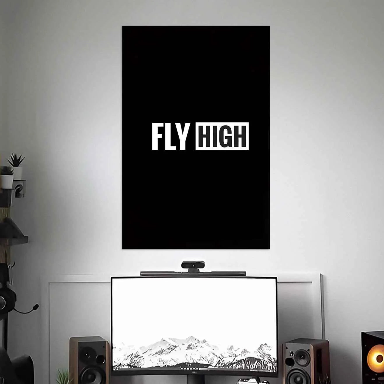 FLYHIGH POSTER | TEXTS POSTERS | AESTHETIC POSTERS