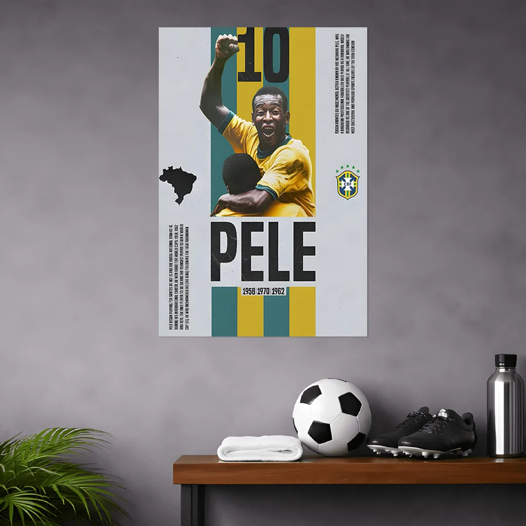 PELE POSTER - 1 | FOOTBALL POSTERS
