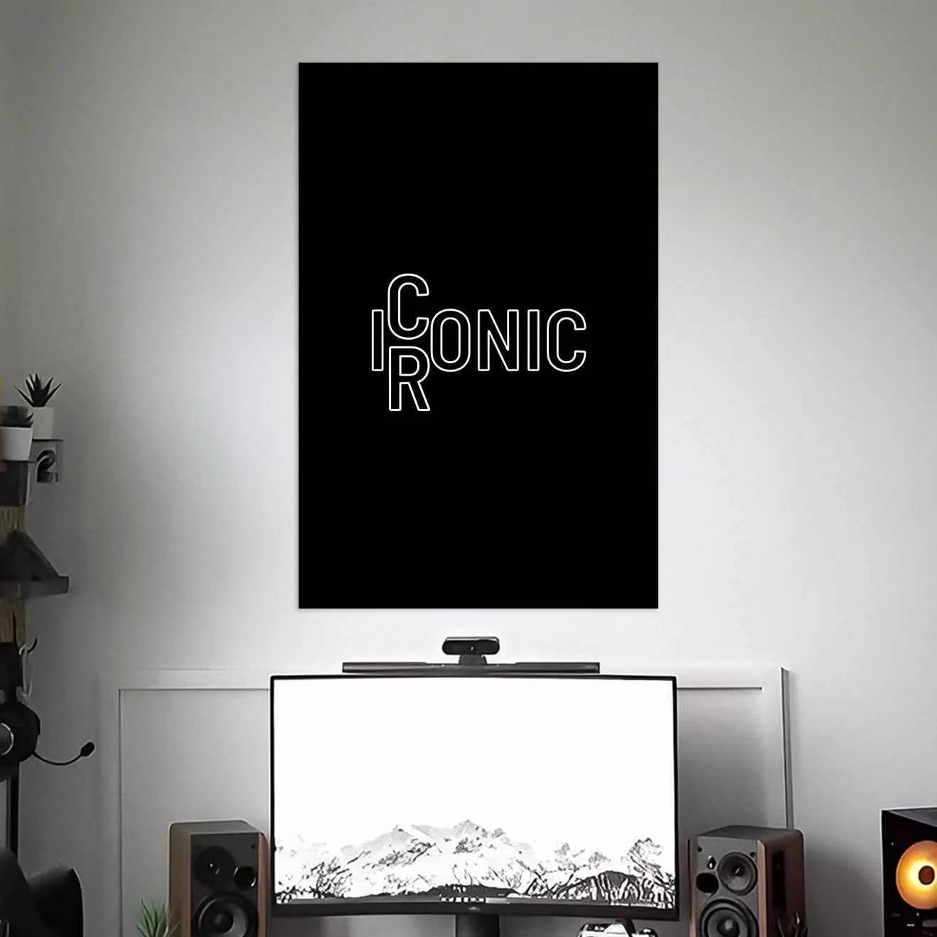 ICONIC\IRONIC POSTER | TEXTS POSTERS | AESTHETIC POSTERS