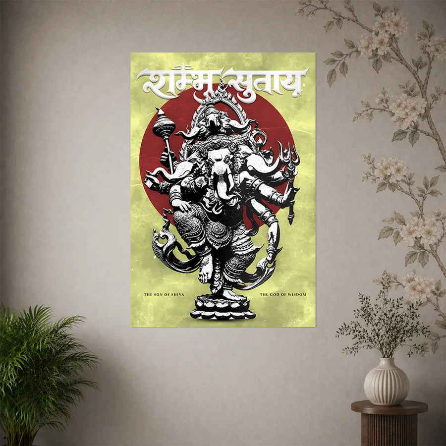 LORD GANESHA POSTER - 8 | DEVOTIONAL POSTERS