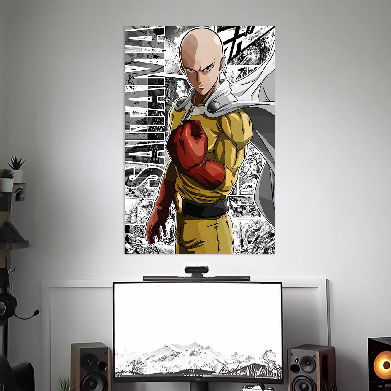 ONE PUNCH MAN POSTER - 4 | ANIME POSTERS BLUMUN