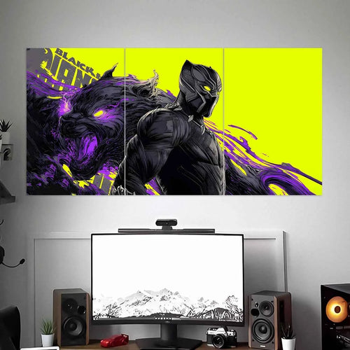 BLACK PANTHER POSTER - 2 | MARVEL POSTERS | 3 PIECE SET