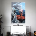 EREN YEAGER POSTER - 2 | ATTACK ON TITAN POSTER | ANIME POSTERS BLUMUN