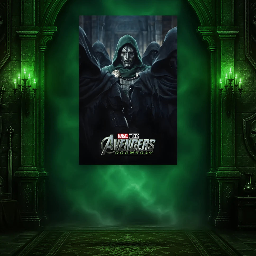 DR. DOOM POSTER - 1 | AVENGERS DOOMSDAY POSTERS | MARVEL POSTERS BLUMUN