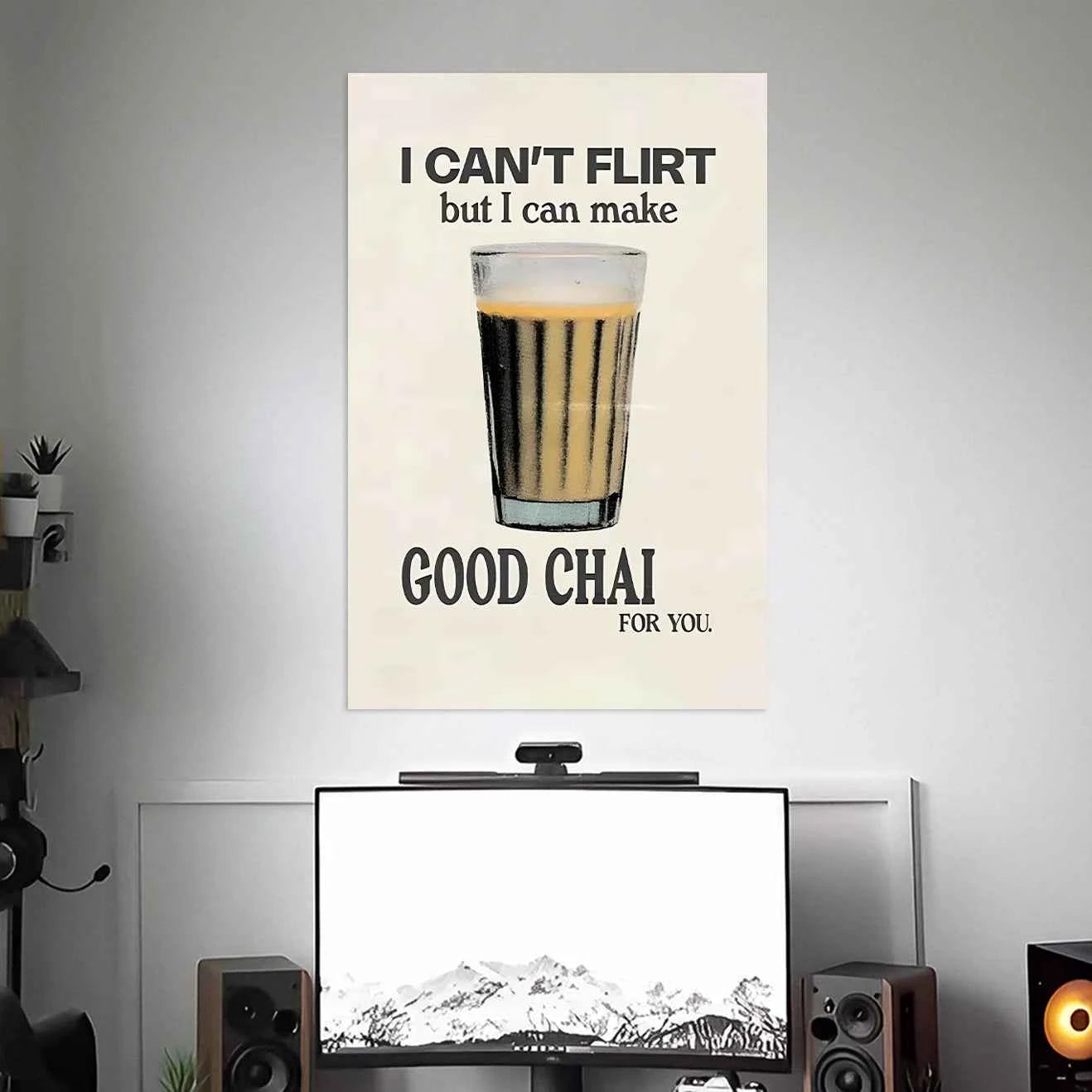 GOOD CHAI POSTER | TEXTS POSTERS | AESTHETIC POSTERS
