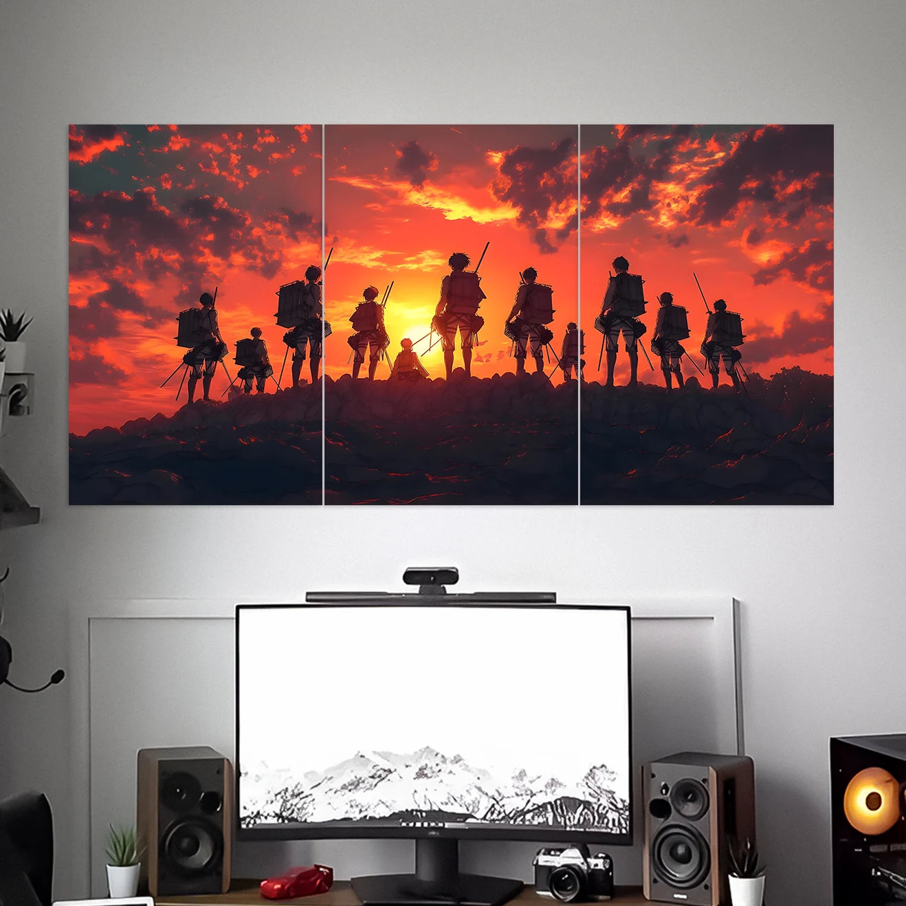ATTACK ON TITAN POSTERS - 5 | ANIME POSTERS | 3 PIECE SET BLUMUN