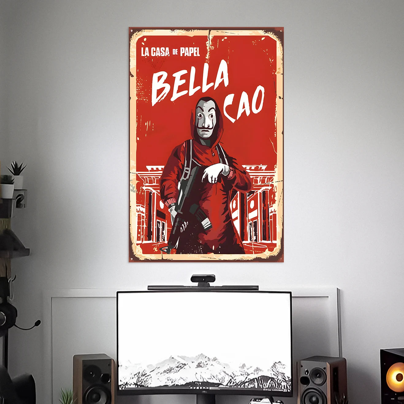 MONEY HEIST POSTER - 1 | WEB SERIES POSTERS BLUMUN
