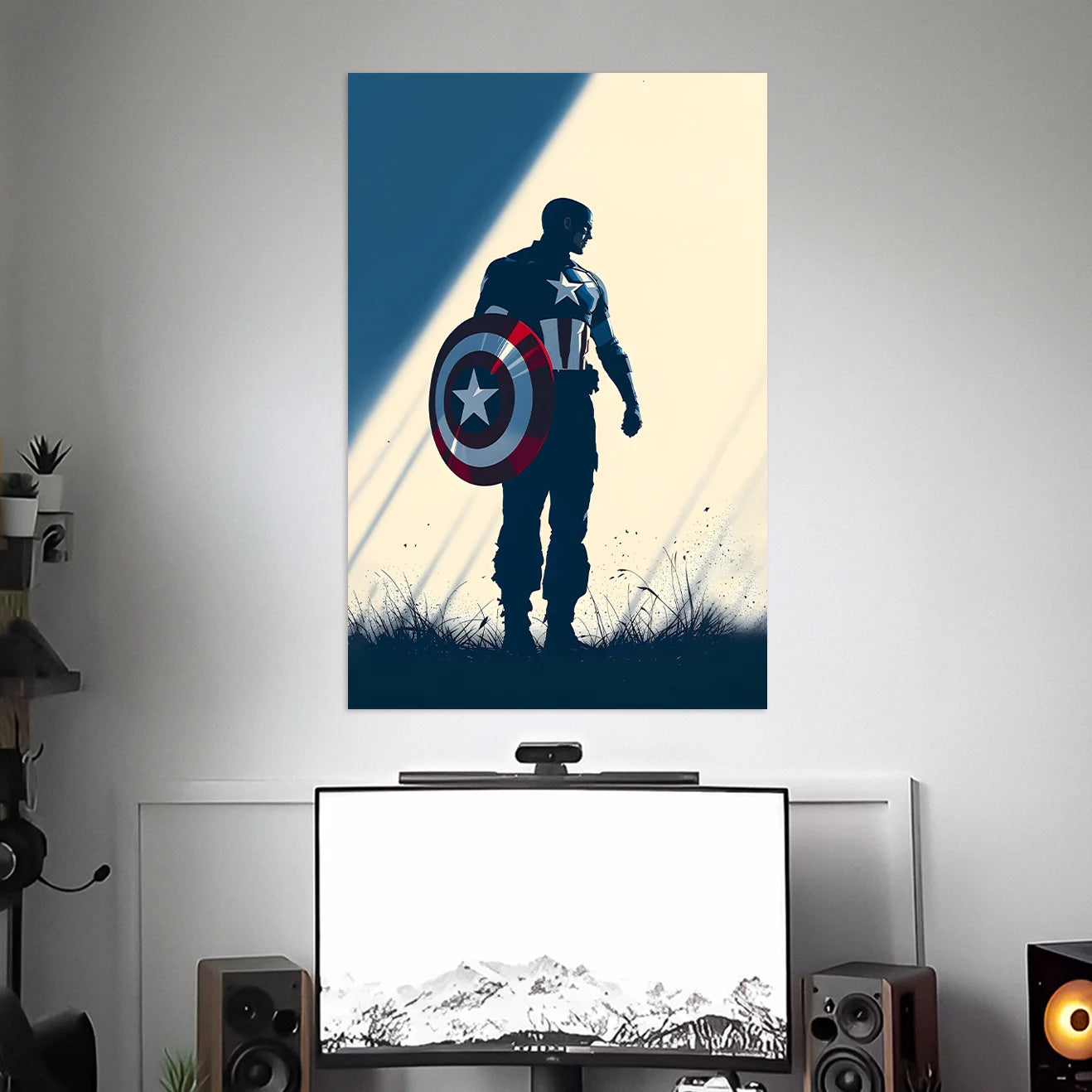 CAPTAIN AMERICA POSTER - 2 | MARVEL POSTERS BLUMUN
