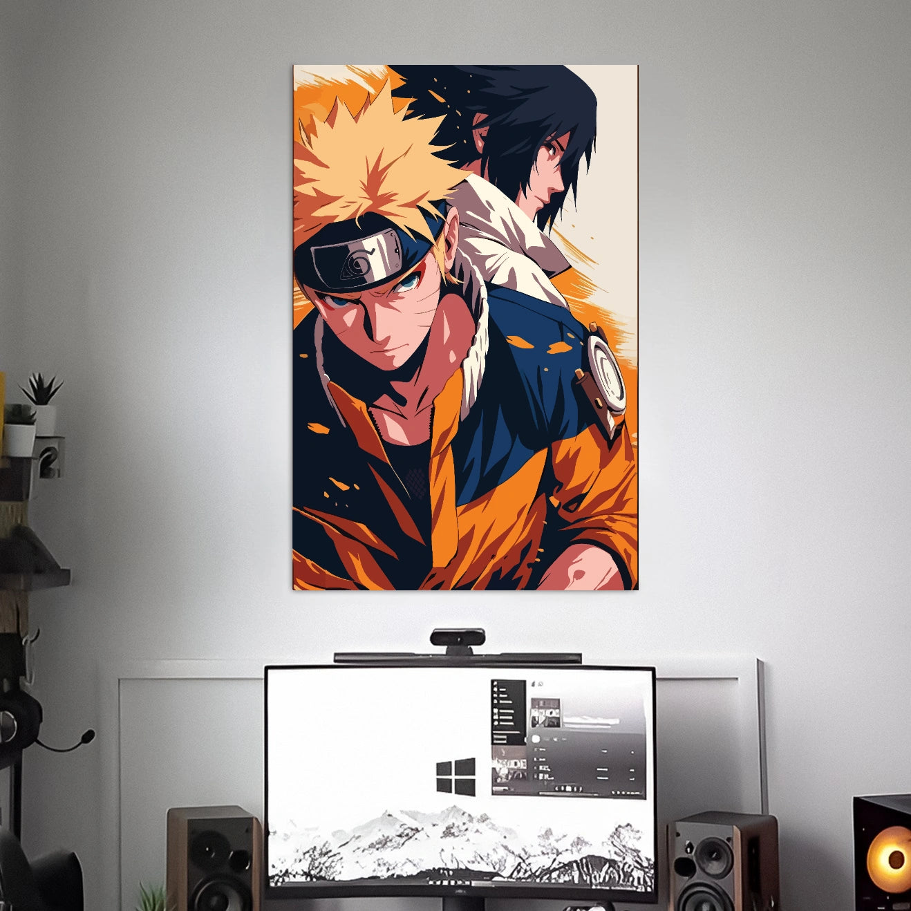 NARUTO & SASUKE POSTER - 2 | NARUTO POSTER | ANIME POSTERS