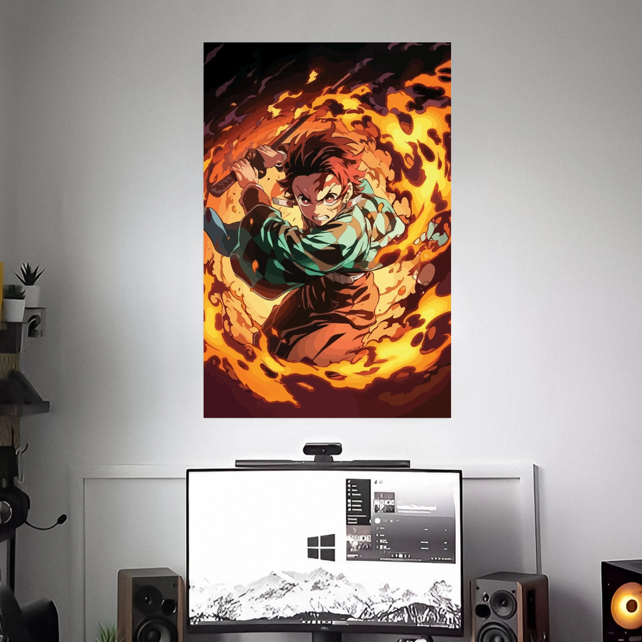 TANJIRO KAMADO POSTER -1 | DEMON SLAYER POSTERS | ANIME POSTERS