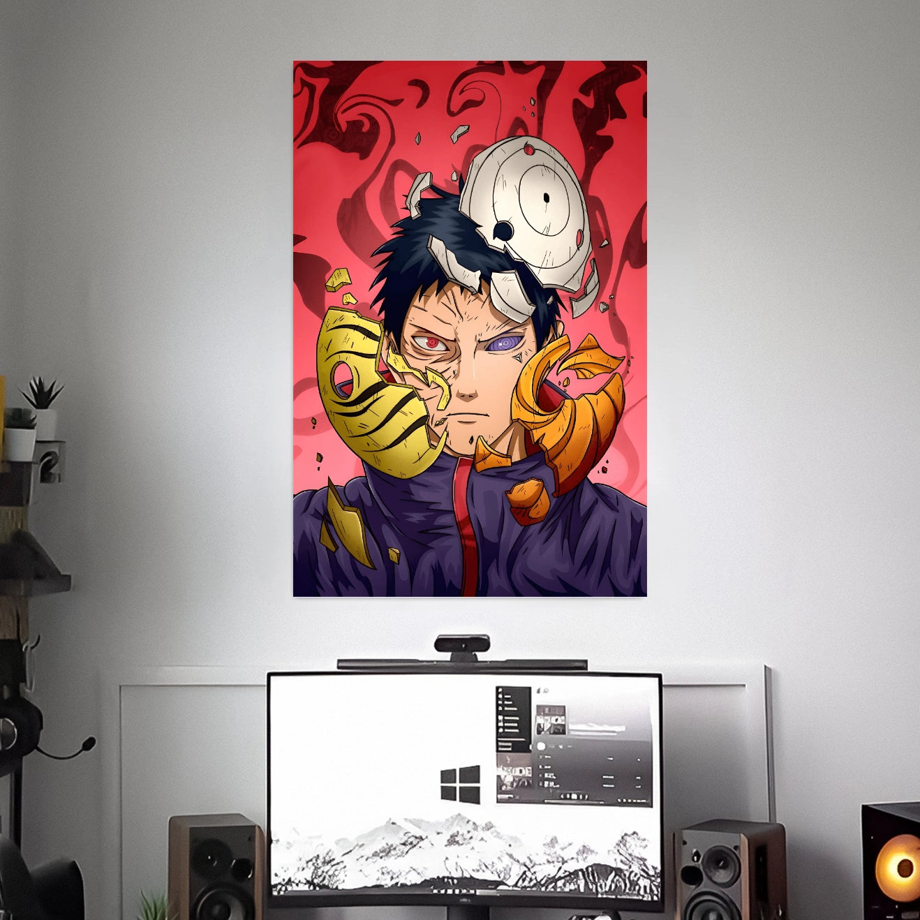 OBITO UCHIHA POSTER - 1 | NARUTO POSTERS | ANIME POSTERS