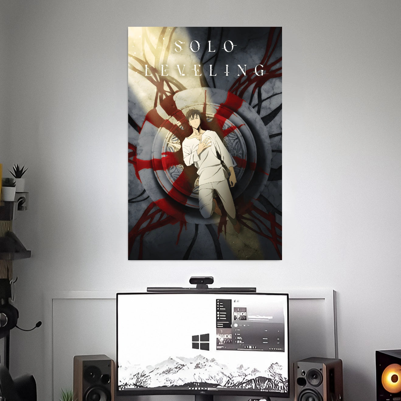 SUNG JINWOO POSTER | SOLO LEVELING POSTERS | ANIME POSTERS