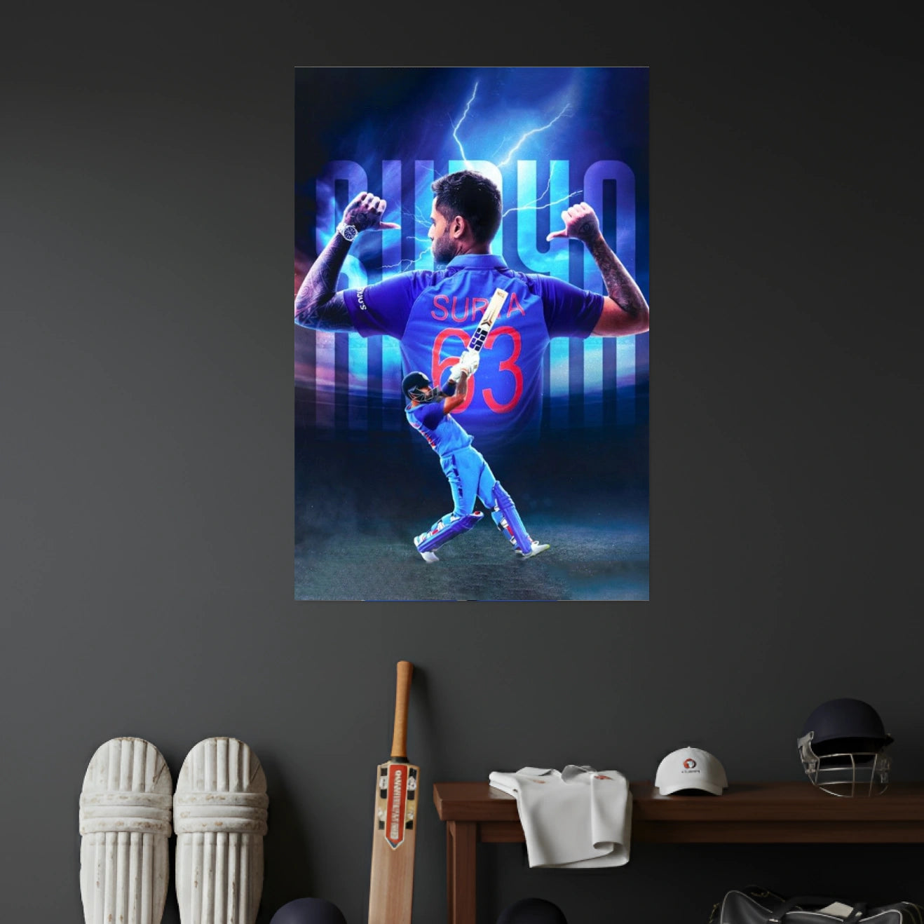 SURYAKUMAR YADAV POSTER - 5 | CRICKET POSTERS