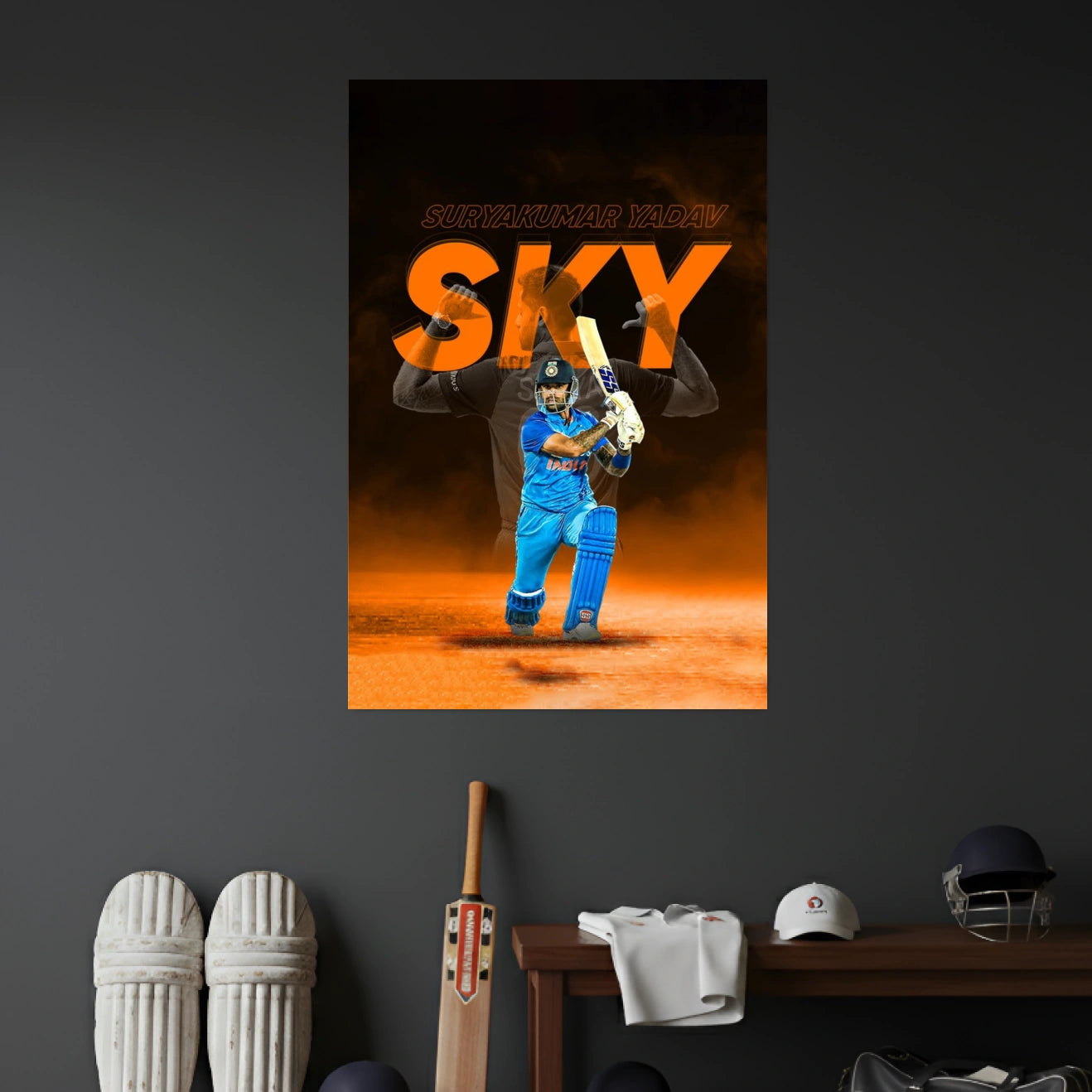 SURYAKUMAR YADAV (SKY) POSTER | CRICKET POSTERS
