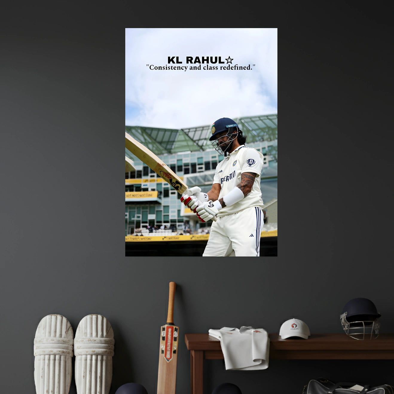 KL RAHUL POSTER - 3 | CRICKET POSTERS