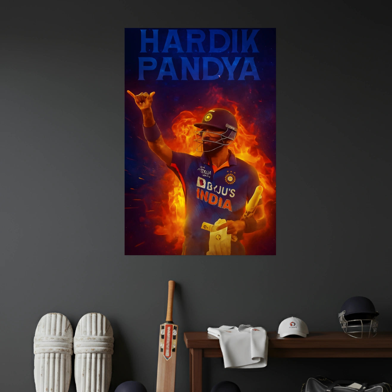 HARDIK PANDYA POSTER - 3 | CRICKET POSTERS