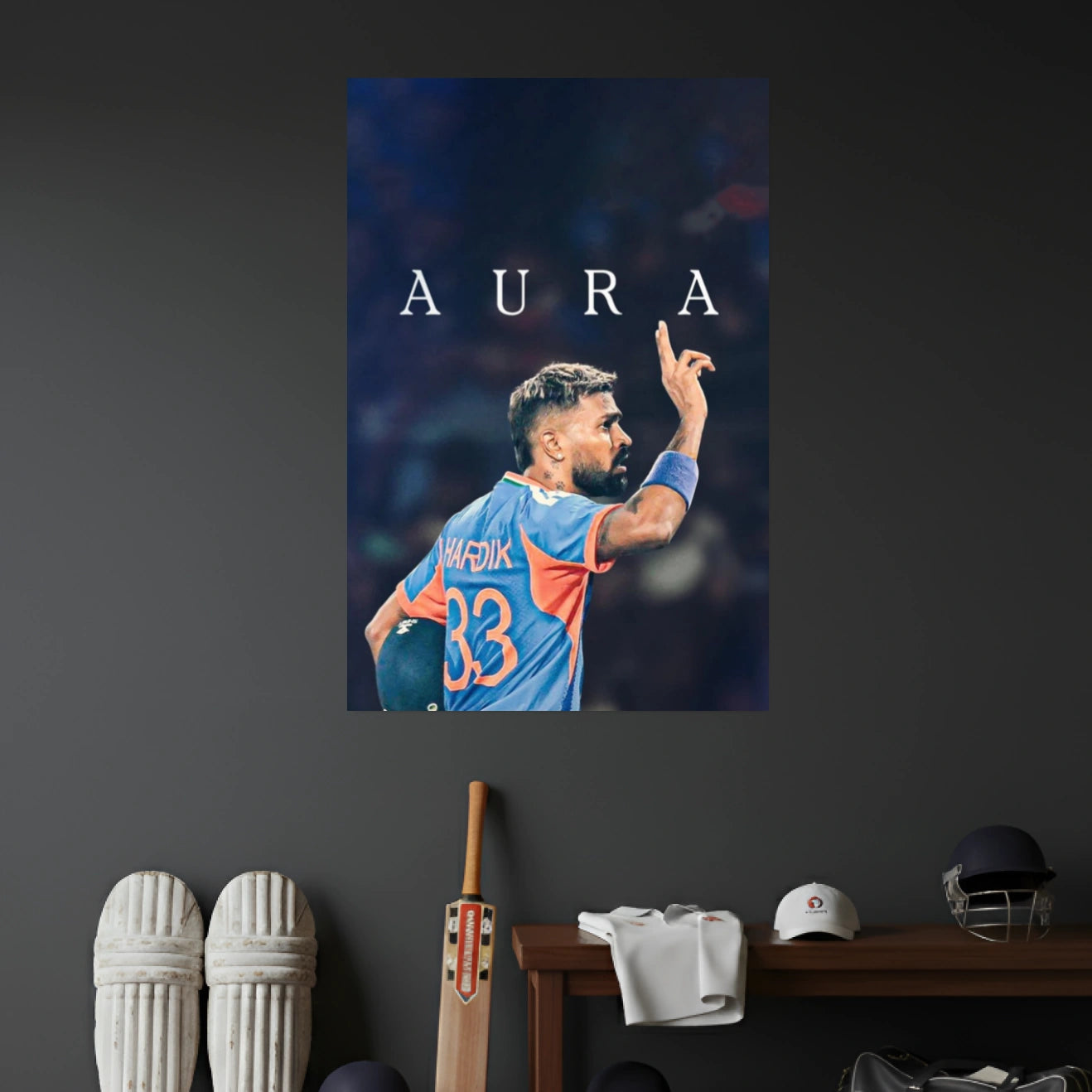 HARDIK PANDYA POSTER - 7 | CRICKET POSTERS