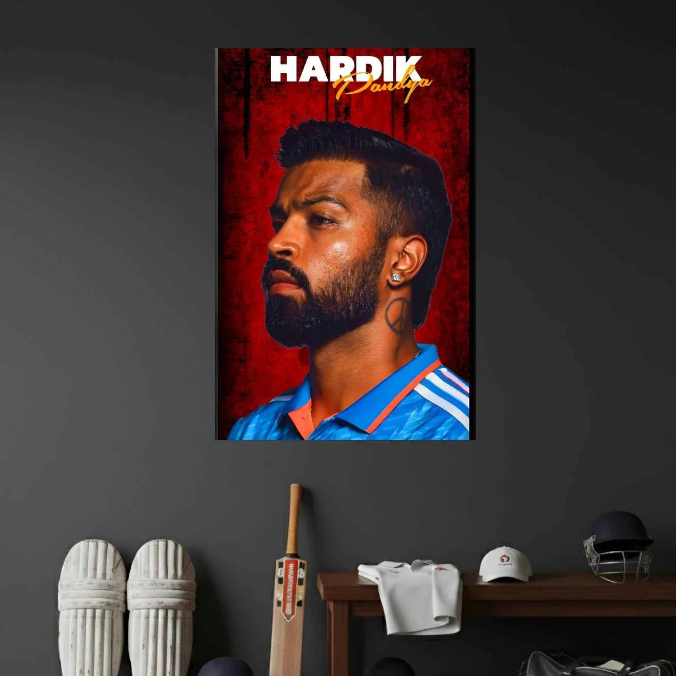 HARDIK PANDYA POSTER - 8 | CRICKET POSTERS