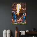 SHUBHMAN GILL & ABHISHEK SHARMA POSTER -2 | CRICKET POSTERS