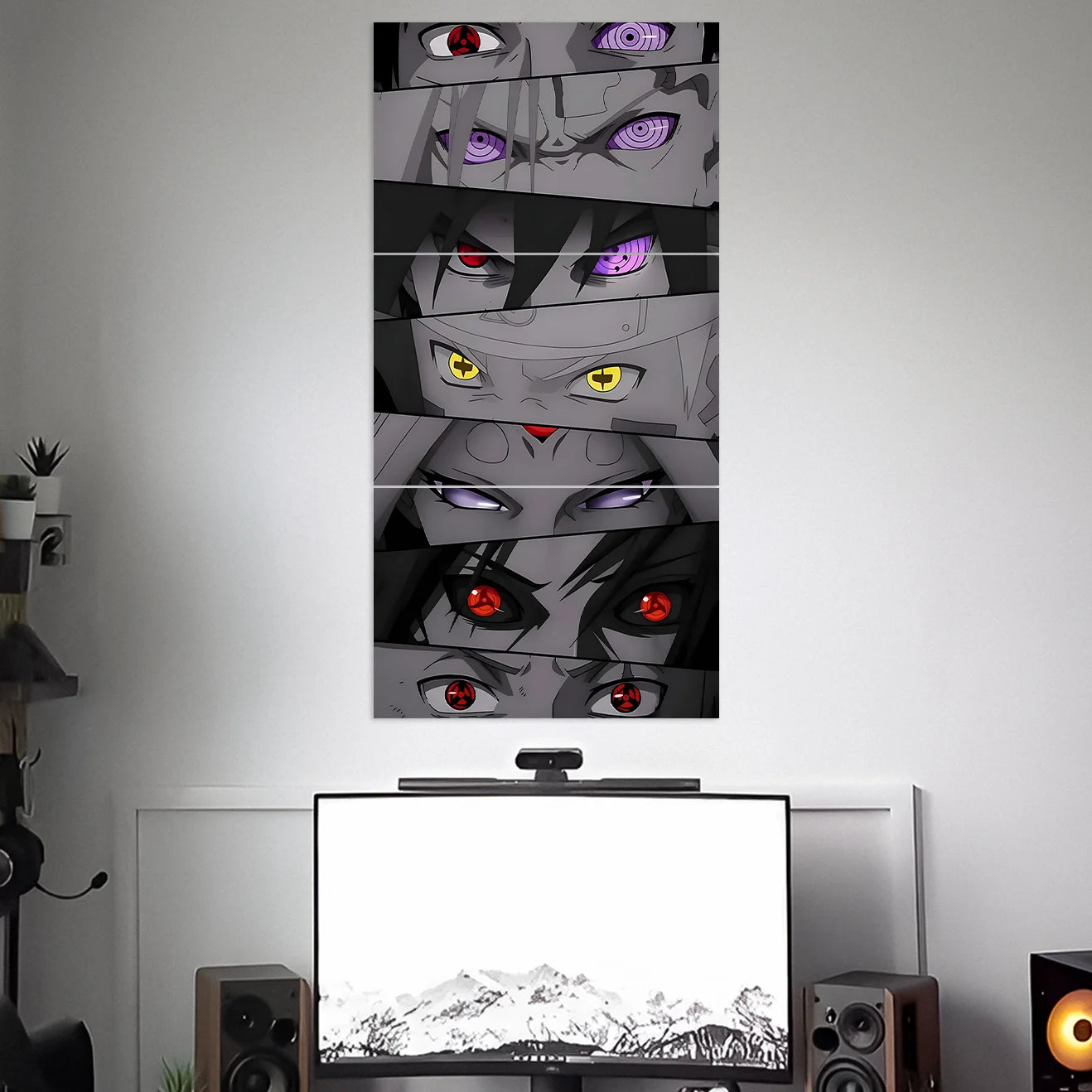 DŌJUTSU POSTER - 1 | NARUTO POSTERS | ANIME POSTERS | 3 PIECE SET BLUMUN