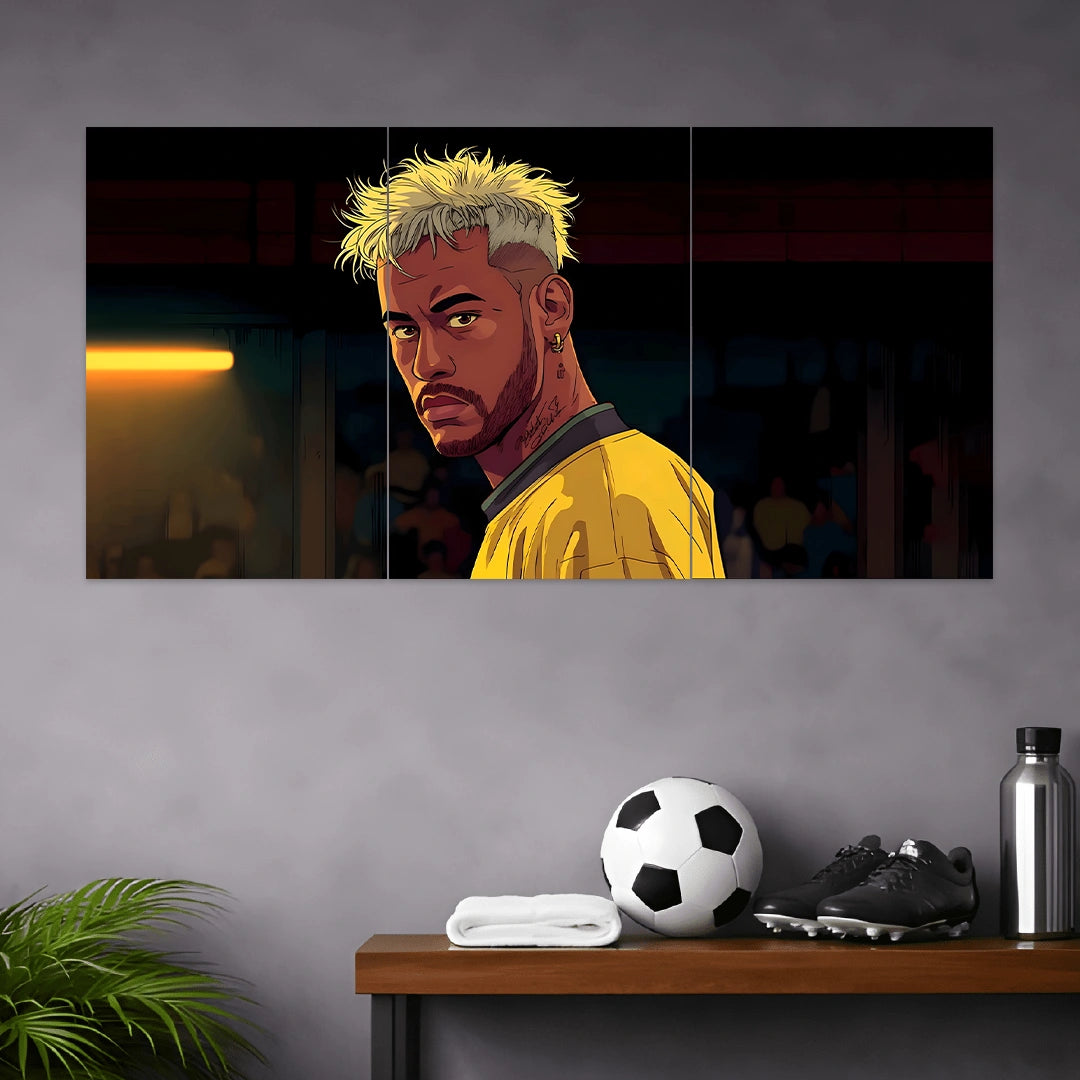 NEYMAR JR. POSTER - 1 | FOOTBALL POSTERS | 3 PIECE SET