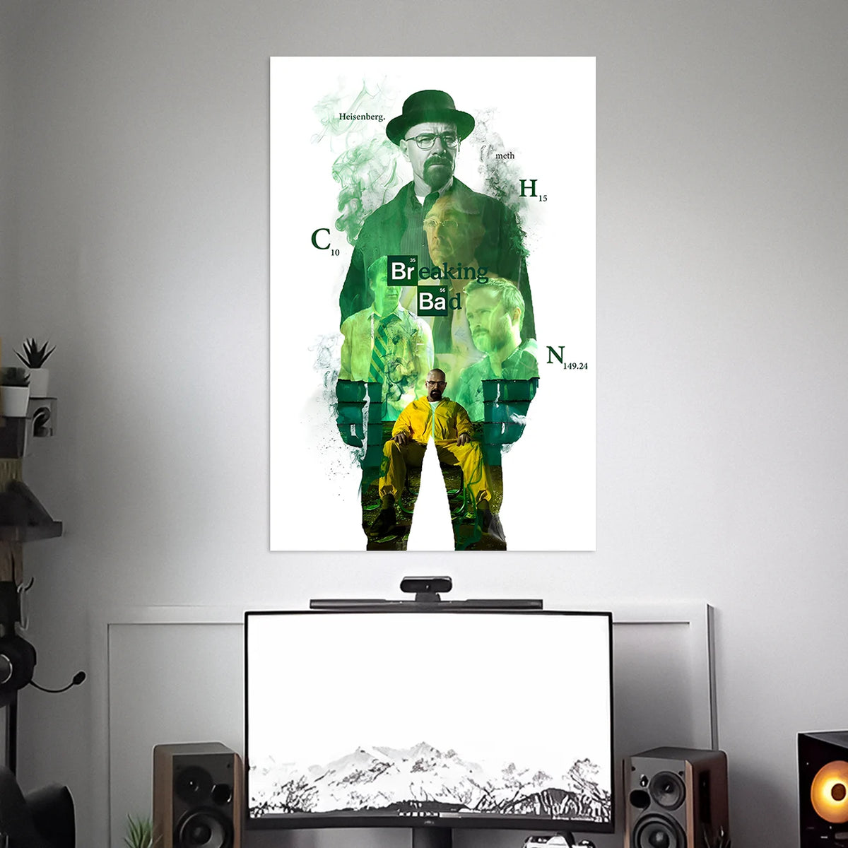 WALTER WHITE POSTER - 5 | BREAKING BAD POSTERS | WEB SERIES POSTERS BLUMUN