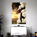 EREN YEAGER POSTER - 4 | ATTACK ON TITAN POSTER | ANIME POSTERS BLUMUN
