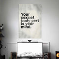 SEXY MIND POSTER | TEXTS POSTERS | AESTHETIC POSTERS