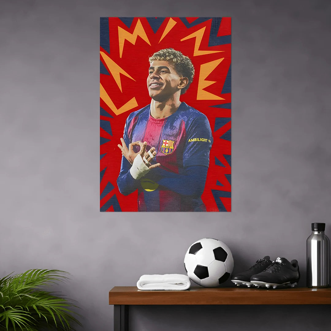 LAMINE YAMAL POSTER - 11 | FOOTBALL POSTERS
