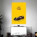 F1 AUDI SPORT POSTER | CAR POSTERS