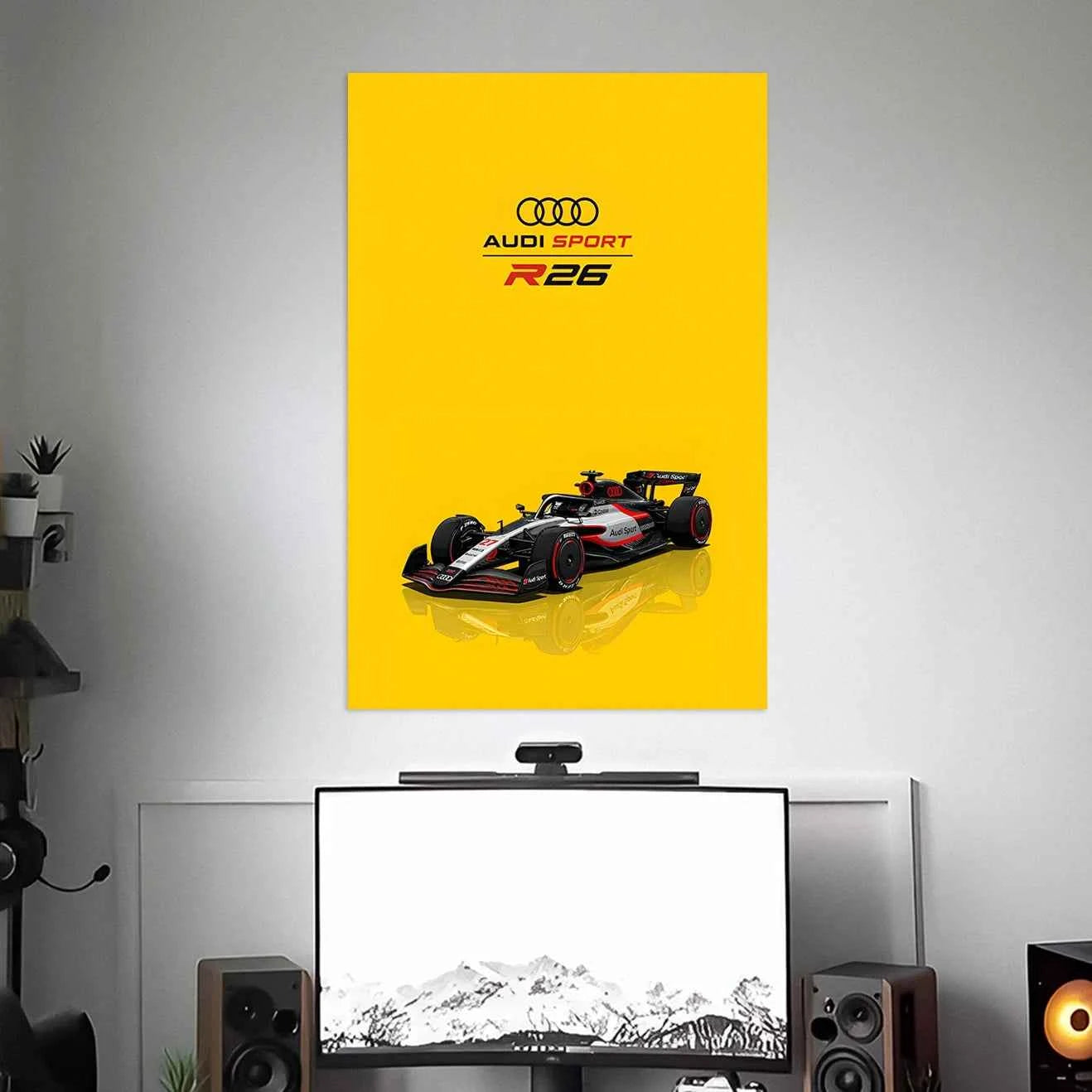 F1 AUDI SPORT POSTER | CAR POSTERS