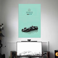 F1 MERCEDES AMG PETRONAS W17 POSTER | CAR POSTERS