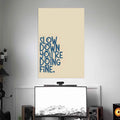 YOU'RE DOING FINE POSTER | TEXTS POSTERS | AESTHETIC POSTERS