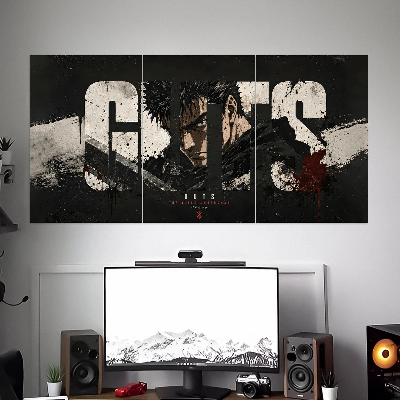GUTS POSTER - 2 | BERSERK POSTERS | ANIME POSTERS | 3 PIECE SET