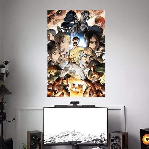 ATTACK ON TITAN POSTER - 17 | ATTACK ON TITAN POSTER | ANIME POSTERS BLUMUN