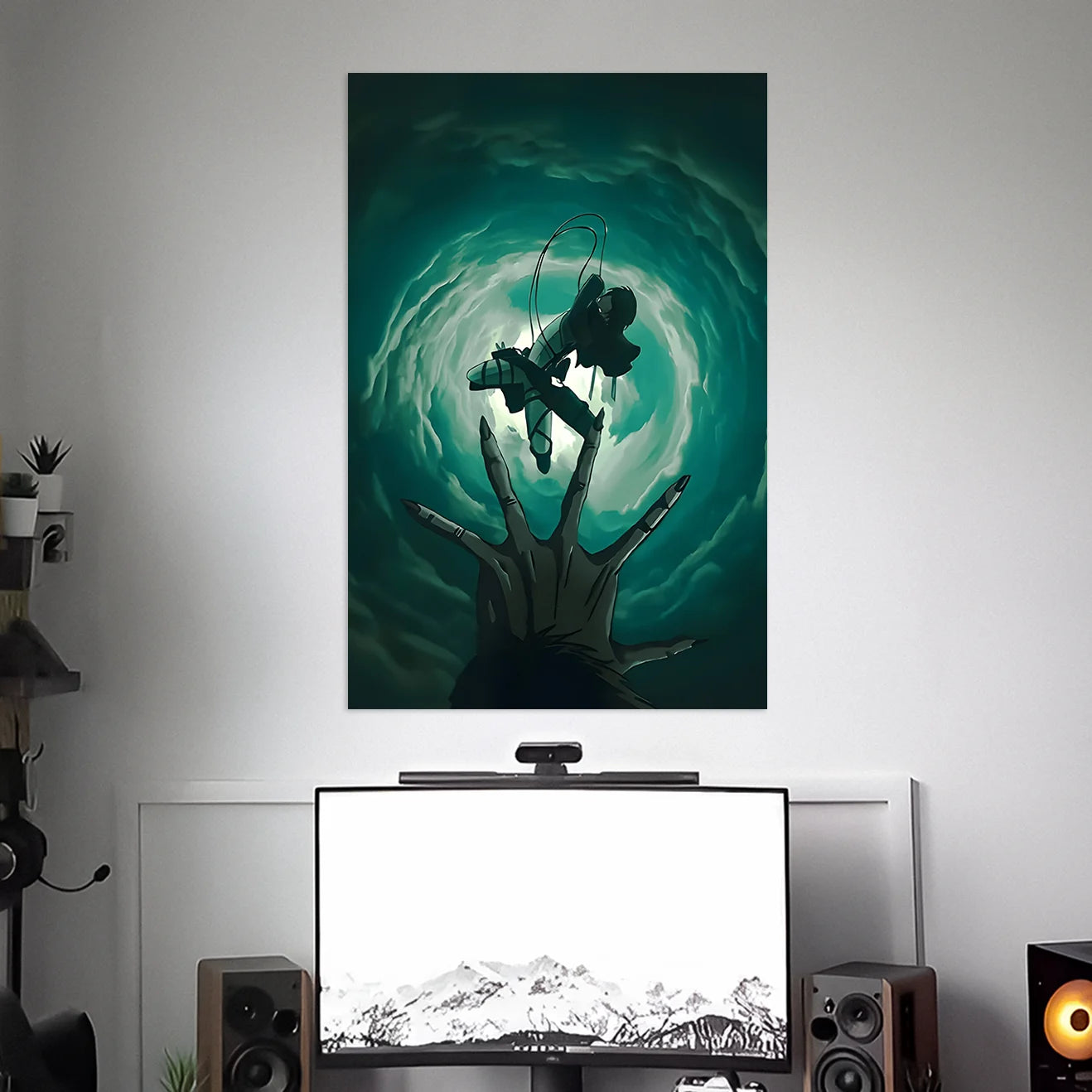 LEVI POSTER - 1 | ATTACK ON TITAN POSTER | ANIME POSTERS BLUMUN