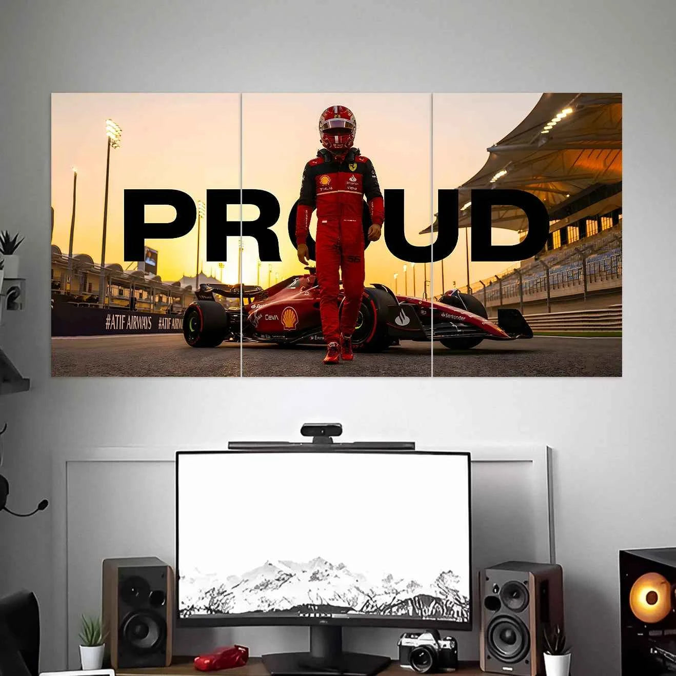 F1 POSTER - 2 | CAR POSTERS | 3 PIECE SET