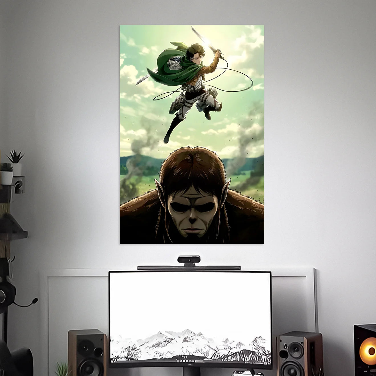 LEVI POSTER - 3 | ATTACK ON TITAN POSTER | ANIME POSTERS BLUMUN