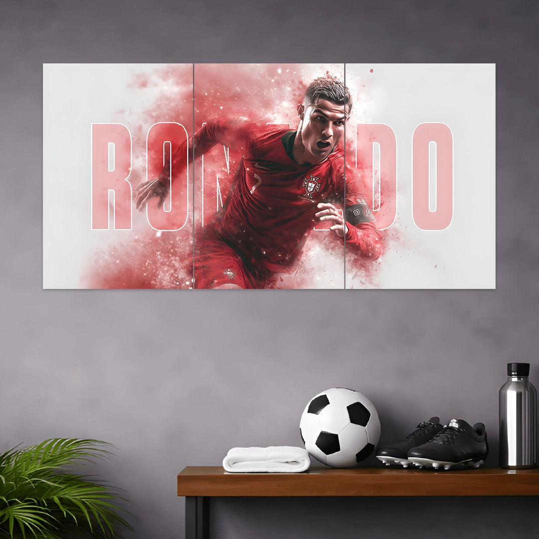 RONALDO POSTER - 5 | FOOTBALL POSTERS | 3 PIECE SET