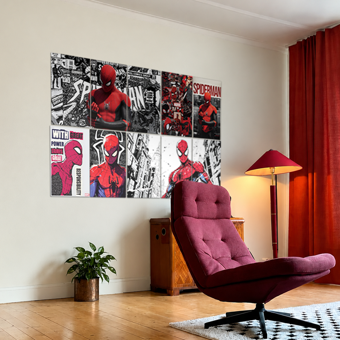 SPIDER-MAN WALL #2 | THE ROOM SETUP BLUMUN