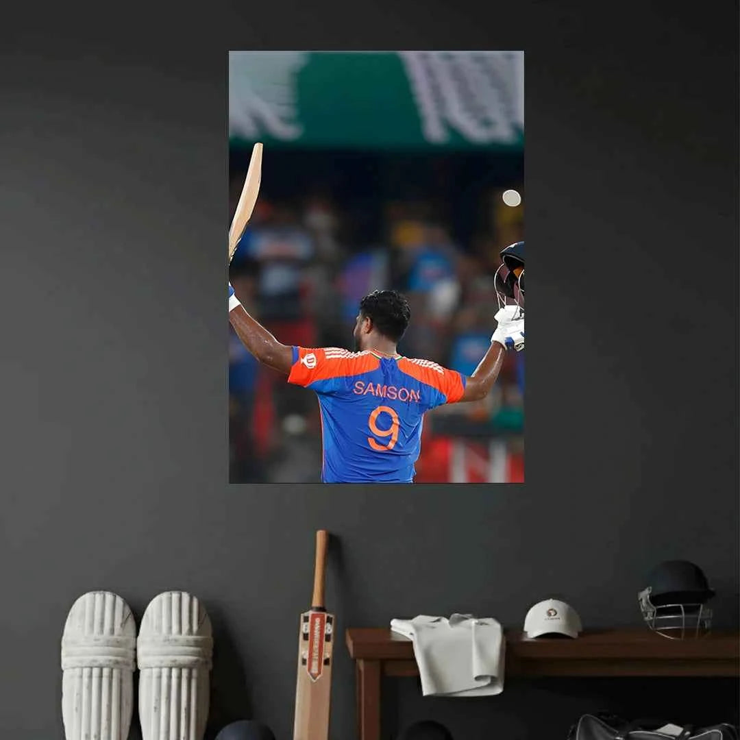 SANJU SAMSON POSTER - 4 | CRICKET POSTERS