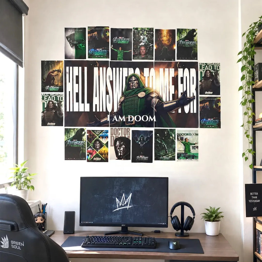 DR DOOM WALL | THE ROOM SETUP BLUMUN