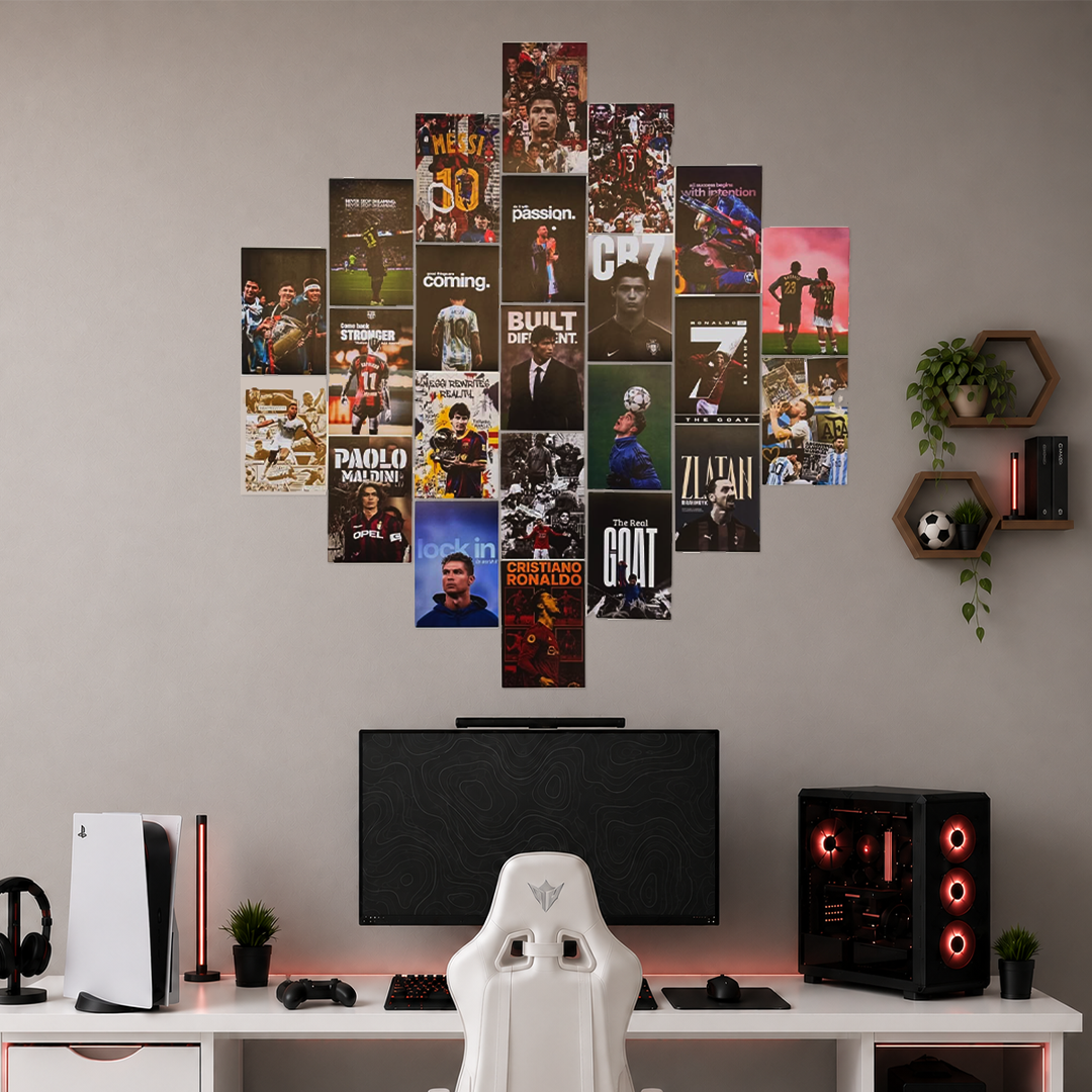 FOOTBALL WALL | THE ROOM SETUP BLUMUN