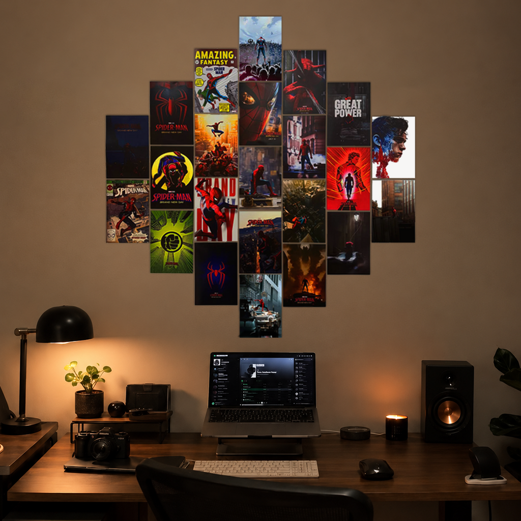 SPIDER-MAN WALL | THE ROOM SETUP BLUMUN