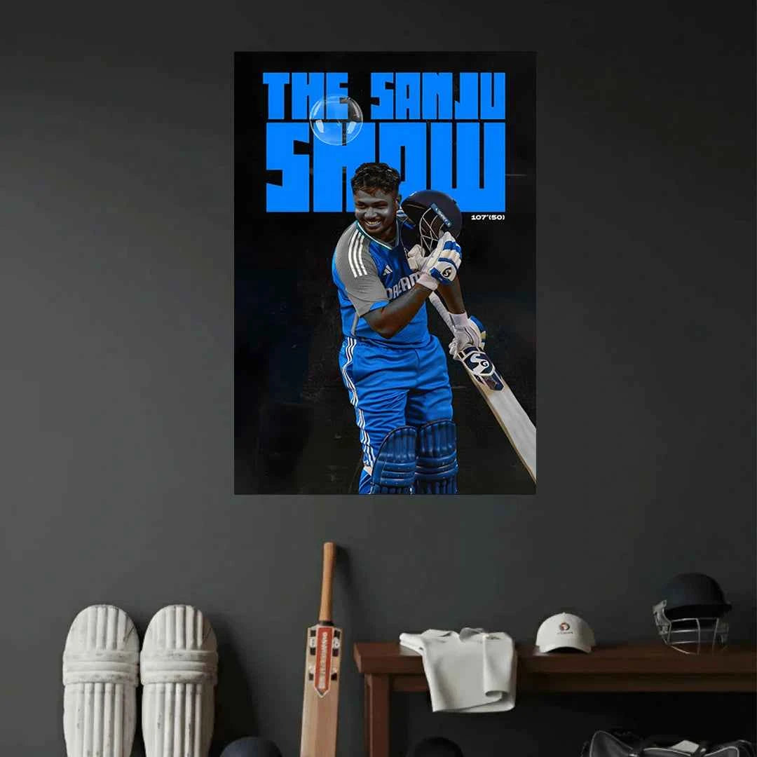 SANJU SAMSON POSTER - 5 | CRICKET POSTERS