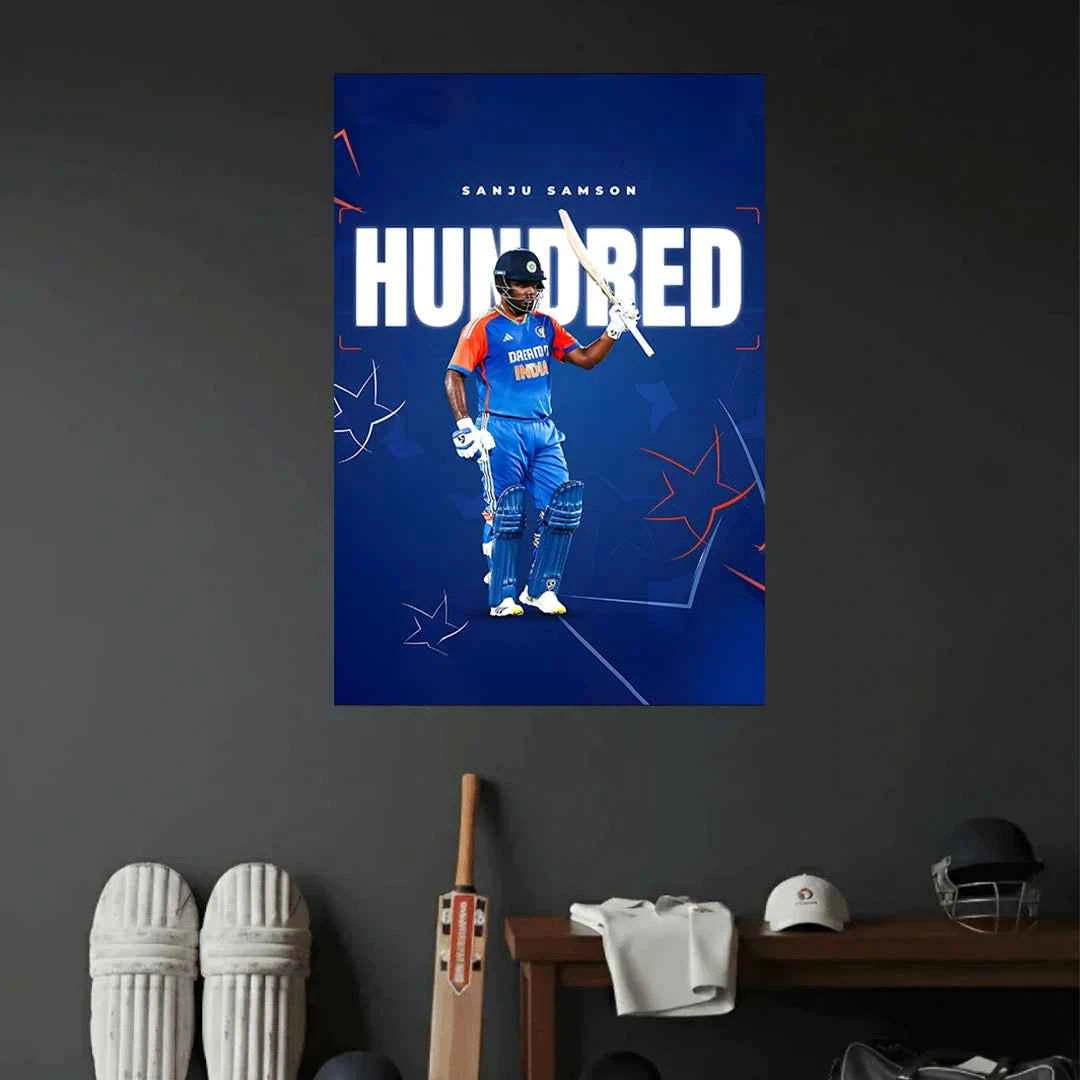 SANJU SAMSON POSTER - 3 | CRICKET POSTERS