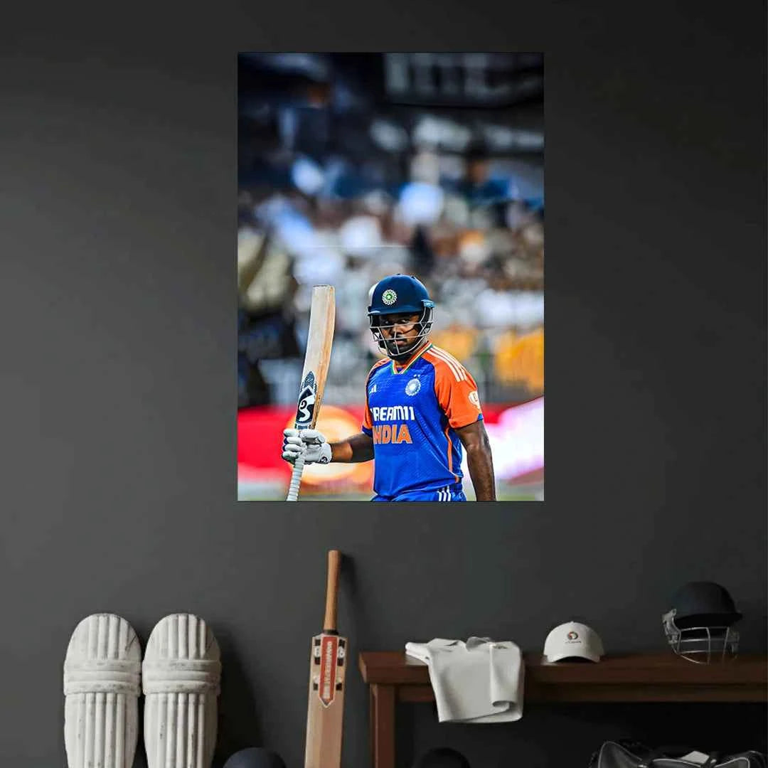 SANJU SAMSON POSTER - 6 | CRICKET POSTERS