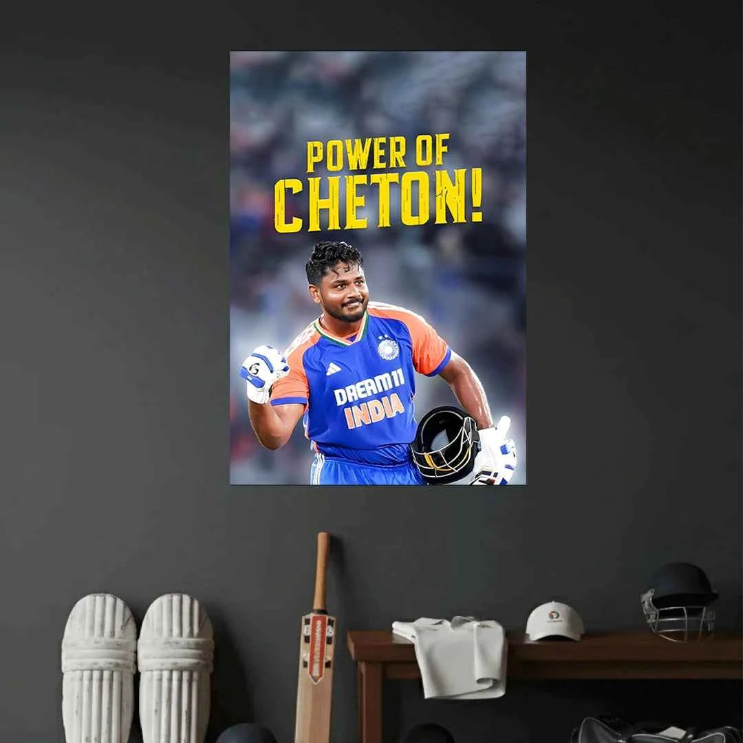 SANJU SAMSON POSTER - 14 | CRICKET POSTERS