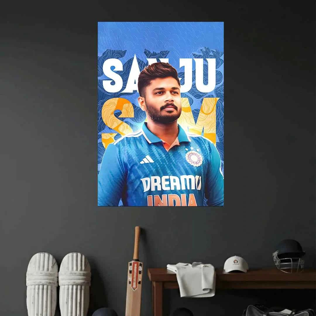 SANJU SAMSON POSTER - 10 | CRICKET POSTERS
